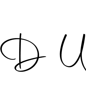 Autography-DOLnW is a professional signature style that is perfect for those who want to add a touch of class to their signature. It is also a great choice for those who want to make their signature more unique. Get D U name to fancy signature for free. D U signature style 10 images and pictures png