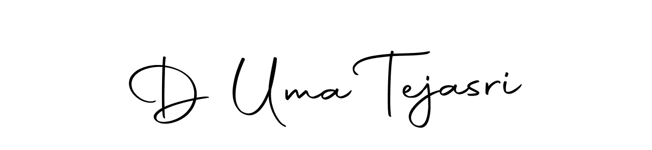 You can use this online signature creator to create a handwritten signature for the name D Uma Tejasri. This is the best online autograph maker. D Uma Tejasri signature style 10 images and pictures png