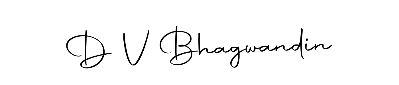 Autography-DOLnW is a professional signature style that is perfect for those who want to add a touch of class to their signature. It is also a great choice for those who want to make their signature more unique. Get D V Bhagwandin name to fancy signature for free. D V Bhagwandin signature style 10 images and pictures png