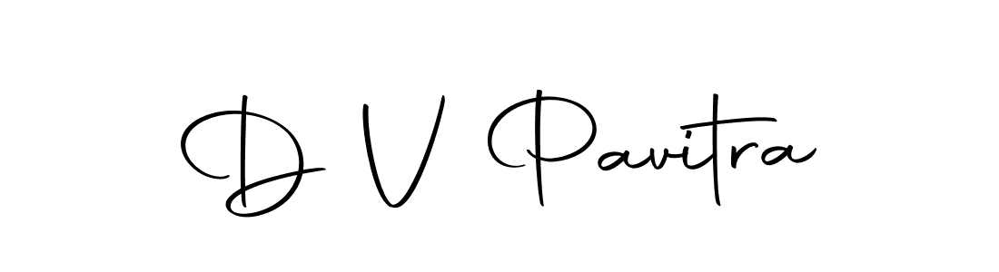 Use a signature maker to create a handwritten signature online. With this signature software, you can design (Autography-DOLnW) your own signature for name D V Pavitra. D V Pavitra signature style 10 images and pictures png