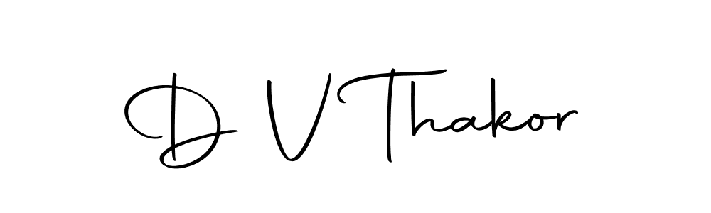 if you are searching for the best signature style for your name D V Thakor. so please give up your signature search. here we have designed multiple signature styles  using Autography-DOLnW. D V Thakor signature style 10 images and pictures png