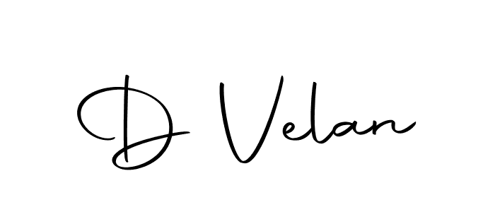 Also we have D Velan name is the best signature style. Create professional handwritten signature collection using Autography-DOLnW autograph style. D Velan signature style 10 images and pictures png