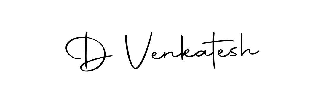 Also we have D Venkatesh name is the best signature style. Create professional handwritten signature collection using Autography-DOLnW autograph style. D Venkatesh signature style 10 images and pictures png