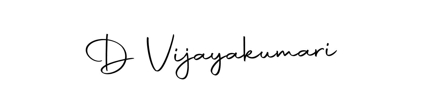 Design your own signature with our free online signature maker. With this signature software, you can create a handwritten (Autography-DOLnW) signature for name D Vijayakumari. D Vijayakumari signature style 10 images and pictures png