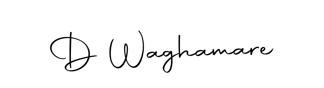 Make a beautiful signature design for name D Waghamare. With this signature (Autography-DOLnW) style, you can create a handwritten signature for free. D Waghamare signature style 10 images and pictures png