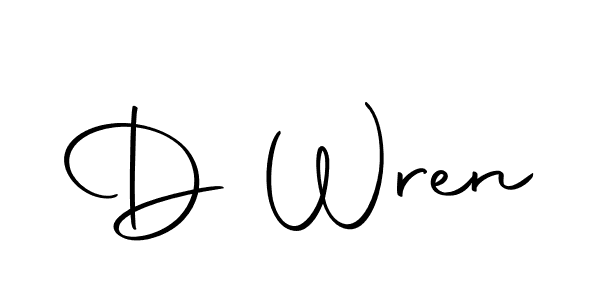 Best and Professional Signature Style for D Wren. Autography-DOLnW Best Signature Style Collection. D Wren signature style 10 images and pictures png