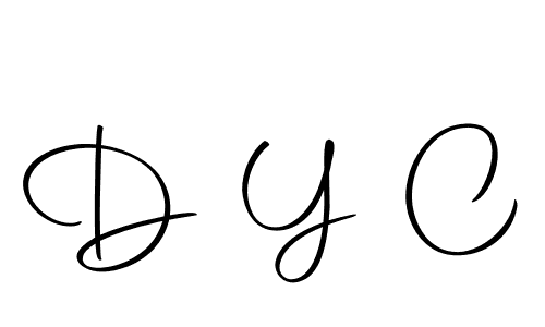Also we have D Y C name is the best signature style. Create professional handwritten signature collection using Autography-DOLnW autograph style. D Y C signature style 10 images and pictures png
