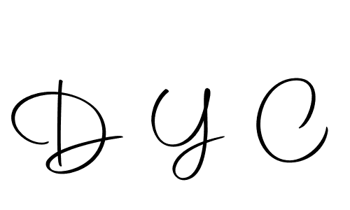 Make a beautiful signature design for name D Y C. Use this online signature maker to create a handwritten signature for free. D Y C signature style 10 images and pictures png