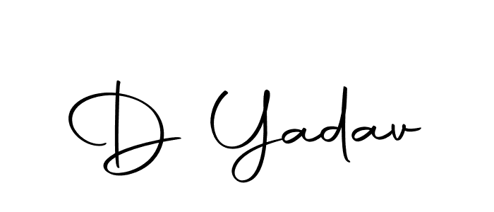 Also You can easily find your signature by using the search form. We will create D Yadav name handwritten signature images for you free of cost using Autography-DOLnW sign style. D Yadav signature style 10 images and pictures png