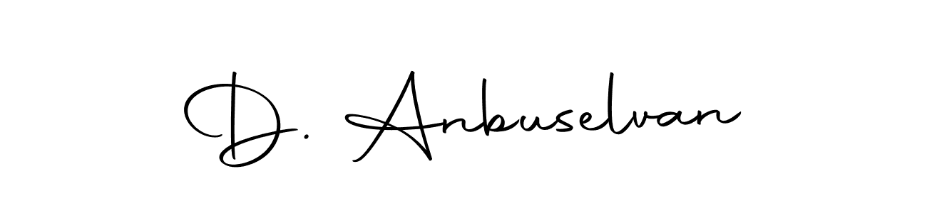 You can use this online signature creator to create a handwritten signature for the name D. Anbuselvan. This is the best online autograph maker. D. Anbuselvan signature style 10 images and pictures png