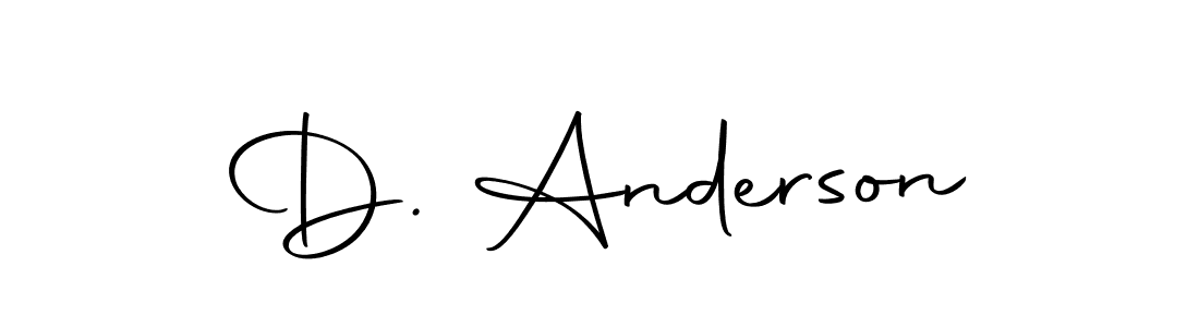 Also we have D. Anderson name is the best signature style. Create professional handwritten signature collection using Autography-DOLnW autograph style. D. Anderson signature style 10 images and pictures png