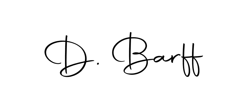 How to make D. Barff signature? Autography-DOLnW is a professional autograph style. Create handwritten signature for D. Barff name. D. Barff signature style 10 images and pictures png