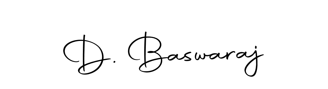 You should practise on your own different ways (Autography-DOLnW) to write your name (D. Baswaraj) in signature. don't let someone else do it for you. D. Baswaraj signature style 10 images and pictures png