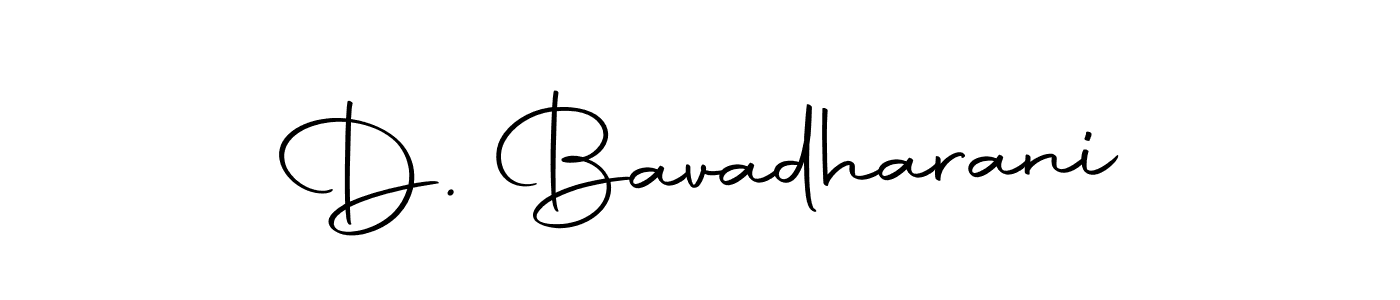 Create a beautiful signature design for name D. Bavadharani. With this signature (Autography-DOLnW) fonts, you can make a handwritten signature for free. D. Bavadharani signature style 10 images and pictures png