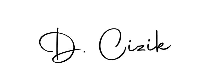 Make a short D. Cizik signature style. Manage your documents anywhere anytime using Autography-DOLnW. Create and add eSignatures, submit forms, share and send files easily. D. Cizik signature style 10 images and pictures png