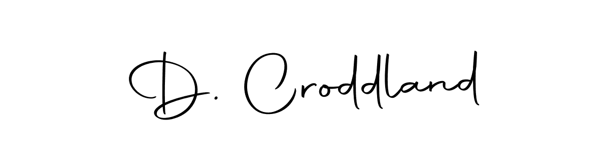 Here are the top 10 professional signature styles for the name D. Croddland. These are the best autograph styles you can use for your name. D. Croddland signature style 10 images and pictures png