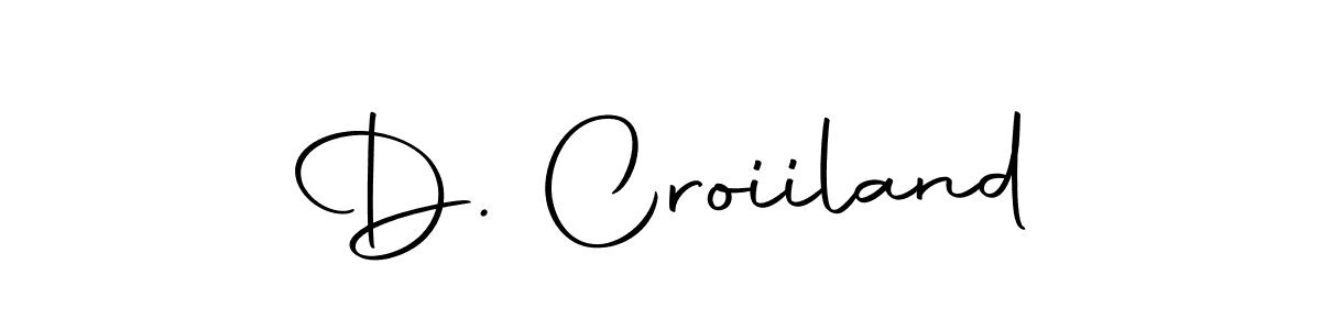 The best way (Autography-DOLnW) to make a short signature is to pick only two or three words in your name. The name D. Croiiland include a total of six letters. For converting this name. D. Croiiland signature style 10 images and pictures png