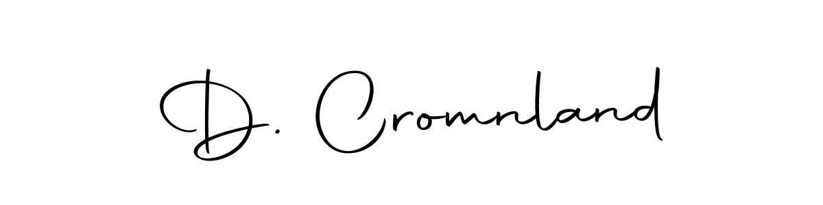 if you are searching for the best signature style for your name D. Cromnland. so please give up your signature search. here we have designed multiple signature styles  using Autography-DOLnW. D. Cromnland signature style 10 images and pictures png