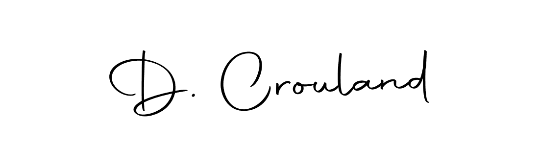 It looks lik you need a new signature style for name D. Crouland. Design unique handwritten (Autography-DOLnW) signature with our free signature maker in just a few clicks. D. Crouland signature style 10 images and pictures png