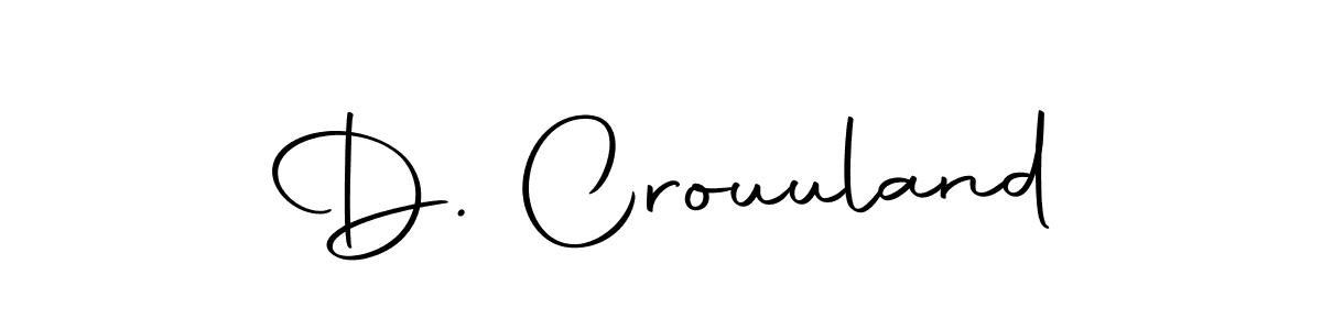 How to Draw D. Crouuland signature style? Autography-DOLnW is a latest design signature styles for name D. Crouuland. D. Crouuland signature style 10 images and pictures png