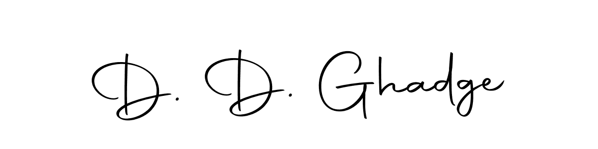 D. D. Ghadge stylish signature style. Best Handwritten Sign (Autography-DOLnW) for my name. Handwritten Signature Collection Ideas for my name D. D. Ghadge. D. D. Ghadge signature style 10 images and pictures png