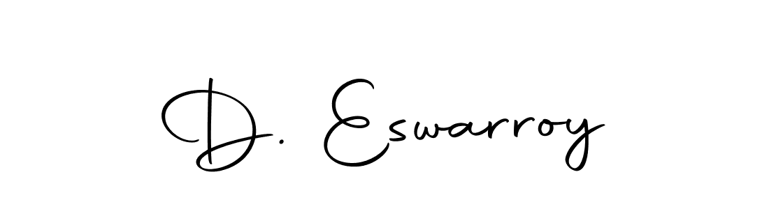 Also You can easily find your signature by using the search form. We will create D. Eswarroy name handwritten signature images for you free of cost using Autography-DOLnW sign style. D. Eswarroy signature style 10 images and pictures png