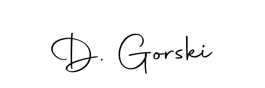 Once you've used our free online signature maker to create your best signature Autography-DOLnW style, it's time to enjoy all of the benefits that D. Gorski name signing documents. D. Gorski signature style 10 images and pictures png