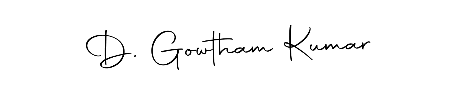You can use this online signature creator to create a handwritten signature for the name D. Gowtham Kumar. This is the best online autograph maker. D. Gowtham Kumar signature style 10 images and pictures png