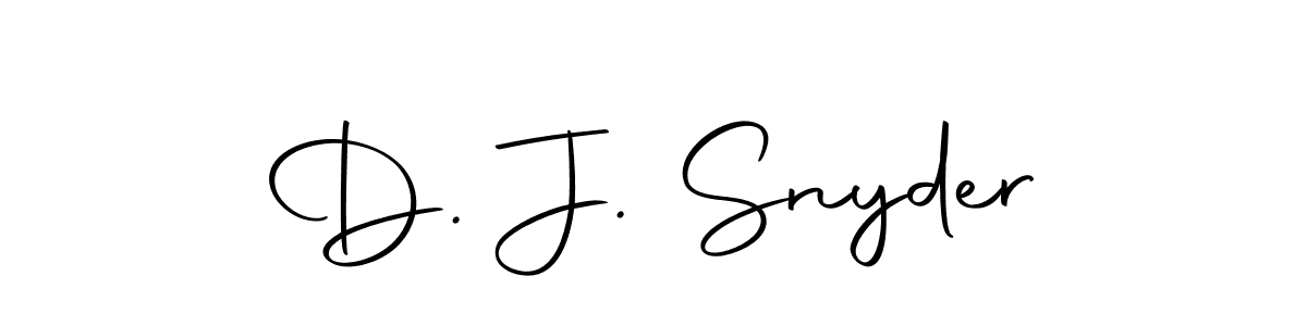 You can use this online signature creator to create a handwritten signature for the name D. J. Snyder. This is the best online autograph maker. D. J. Snyder signature style 10 images and pictures png