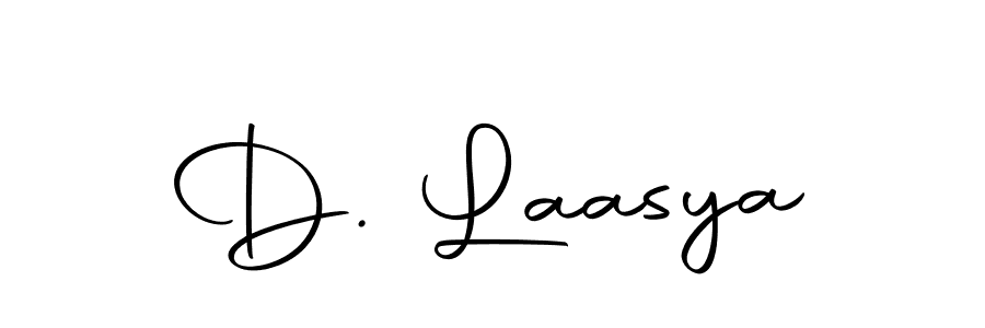 Make a beautiful signature design for name D. Laasya. Use this online signature maker to create a handwritten signature for free. D. Laasya signature style 10 images and pictures png