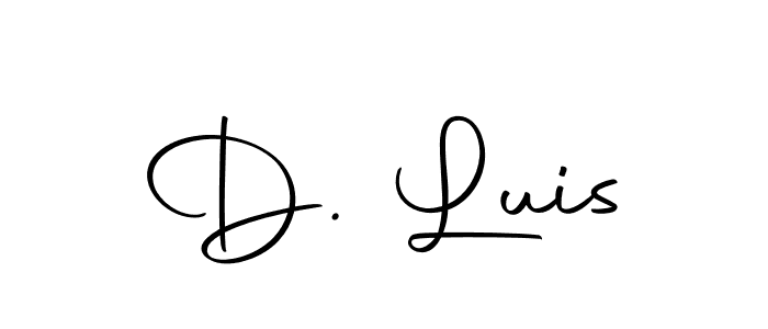 Here are the top 10 professional signature styles for the name D. Luis. These are the best autograph styles you can use for your name. D. Luis signature style 10 images and pictures png