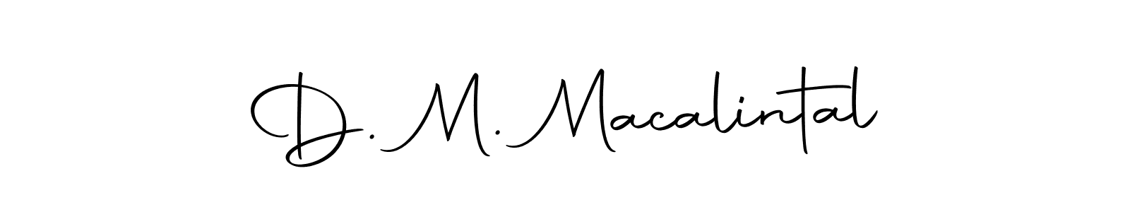 It looks lik you need a new signature style for name D. M. Macalintal. Design unique handwritten (Autography-DOLnW) signature with our free signature maker in just a few clicks. D. M. Macalintal signature style 10 images and pictures png