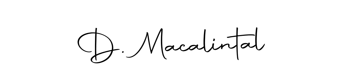 This is the best signature style for the D. Macalintal name. Also you like these signature font (Autography-DOLnW). Mix name signature. D. Macalintal signature style 10 images and pictures png