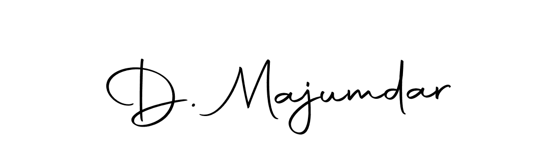 You should practise on your own different ways (Autography-DOLnW) to write your name (D. Majumdar) in signature. don't let someone else do it for you. D. Majumdar signature style 10 images and pictures png