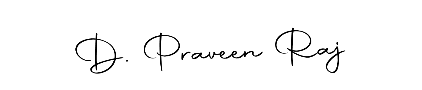 Make a beautiful signature design for name D. Praveen Raj. With this signature (Autography-DOLnW) style, you can create a handwritten signature for free. D. Praveen Raj signature style 10 images and pictures png