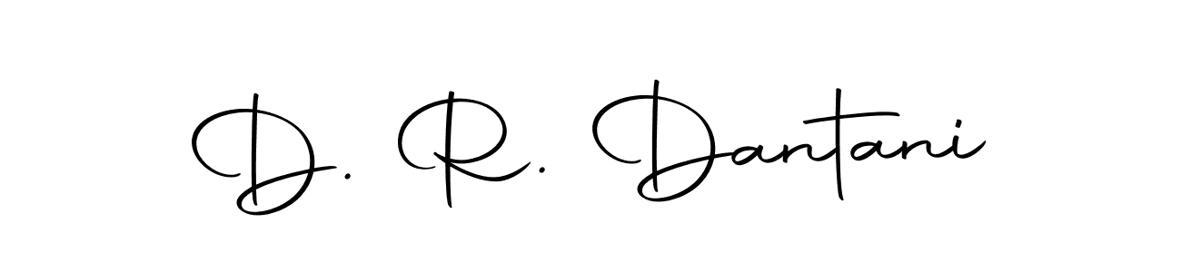 You can use this online signature creator to create a handwritten signature for the name D. R. Dantani. This is the best online autograph maker. D. R. Dantani signature style 10 images and pictures png