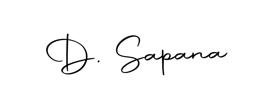 You should practise on your own different ways (Autography-DOLnW) to write your name (D. Sapana) in signature. don't let someone else do it for you. D. Sapana signature style 10 images and pictures png