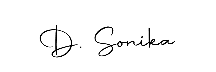 You should practise on your own different ways (Autography-DOLnW) to write your name (D. Sonika) in signature. don't let someone else do it for you. D. Sonika signature style 10 images and pictures png