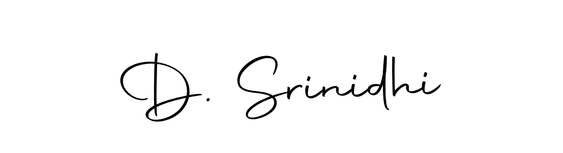 You can use this online signature creator to create a handwritten signature for the name D. Srinidhi. This is the best online autograph maker. D. Srinidhi signature style 10 images and pictures png