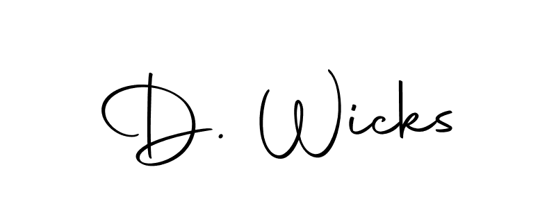 Autography-DOLnW is a professional signature style that is perfect for those who want to add a touch of class to their signature. It is also a great choice for those who want to make their signature more unique. Get D. Wicks name to fancy signature for free. D. Wicks signature style 10 images and pictures png