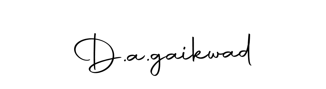 Design your own signature with our free online signature maker. With this signature software, you can create a handwritten (Autography-DOLnW) signature for name D.a.gaikwad. D.a.gaikwad signature style 10 images and pictures png