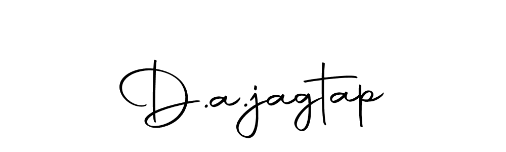 Make a beautiful signature design for name D.a.jagtap. Use this online signature maker to create a handwritten signature for free. D.a.jagtap signature style 10 images and pictures png