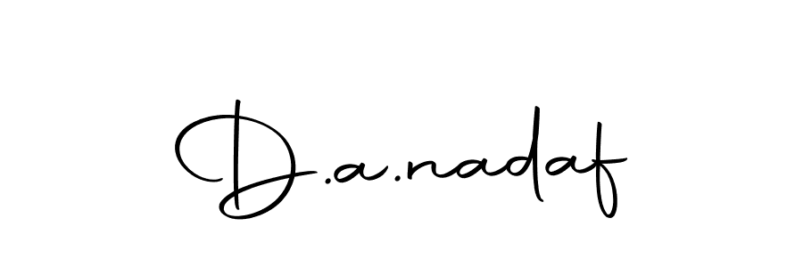 Also You can easily find your signature by using the search form. We will create D.a.nadaf name handwritten signature images for you free of cost using Autography-DOLnW sign style. D.a.nadaf signature style 10 images and pictures png