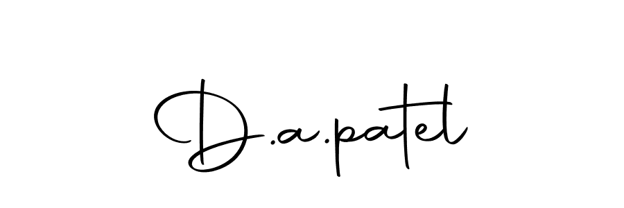 How to Draw D.a.patel signature style? Autography-DOLnW is a latest design signature styles for name D.a.patel. D.a.patel signature style 10 images and pictures png