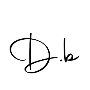 D.b stylish signature style. Best Handwritten Sign (Autography-DOLnW) for my name. Handwritten Signature Collection Ideas for my name D.b. D.b signature style 10 images and pictures png