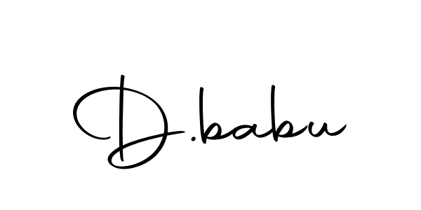 Similarly Autography-DOLnW is the best handwritten signature design. Signature creator online .You can use it as an online autograph creator for name D.babu. D.babu signature style 10 images and pictures png