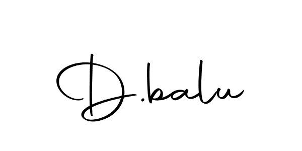 Make a short D.balu signature style. Manage your documents anywhere anytime using Autography-DOLnW. Create and add eSignatures, submit forms, share and send files easily. D.balu signature style 10 images and pictures png