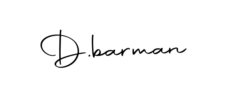 How to make D.barman signature? Autography-DOLnW is a professional autograph style. Create handwritten signature for D.barman name. D.barman signature style 10 images and pictures png
