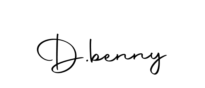 How to make D.benny name signature. Use Autography-DOLnW style for creating short signs online. This is the latest handwritten sign. D.benny signature style 10 images and pictures png