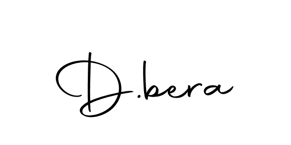 How to make D.bera signature? Autography-DOLnW is a professional autograph style. Create handwritten signature for D.bera name. D.bera signature style 10 images and pictures png